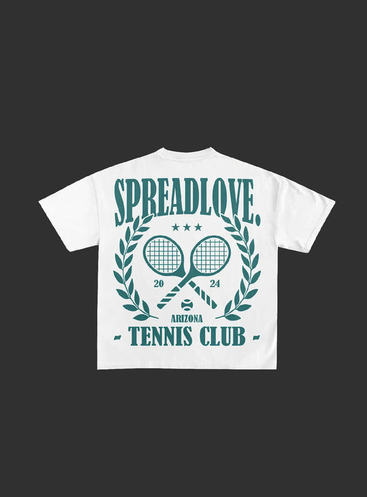 Tennis Club Tee ( White )